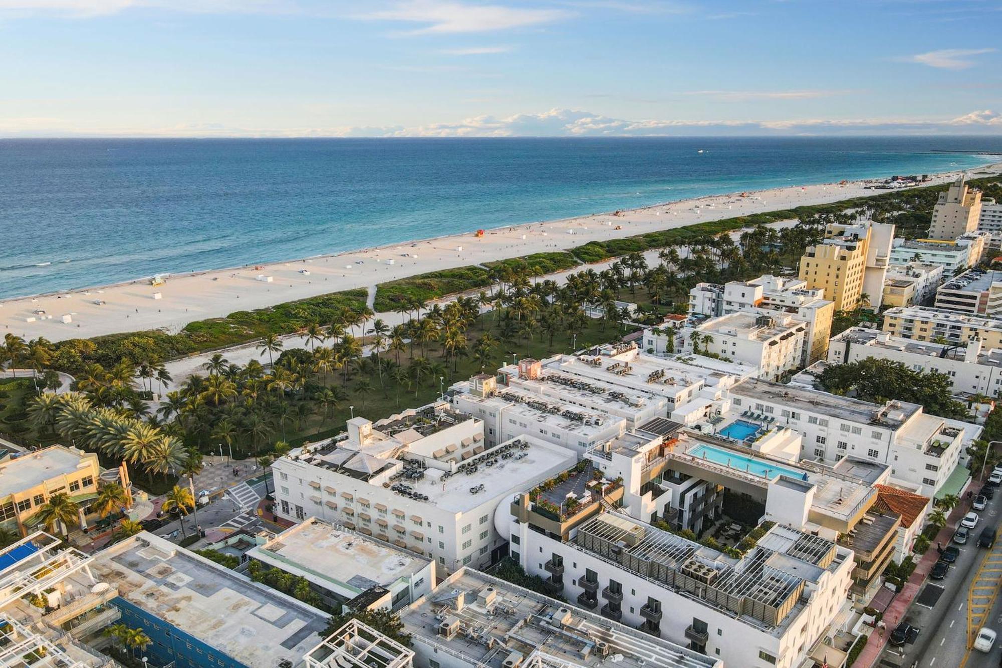 Deco Beachside Apt, W/2 Queen Beds, Washer/Dryer Miami Beach Kültér fotó
