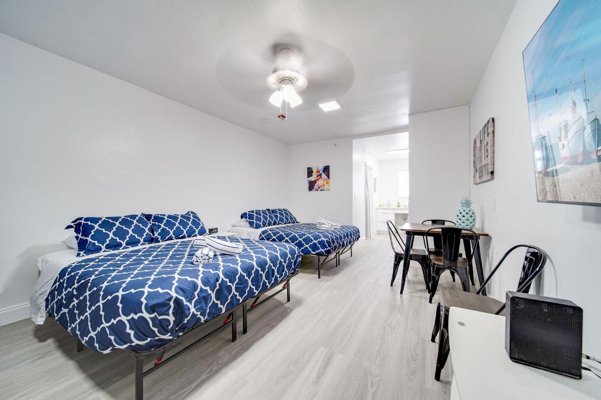 Deco Beachside Apt, W/2 Queen Beds, Washer/Dryer Miami Beach Kültér fotó