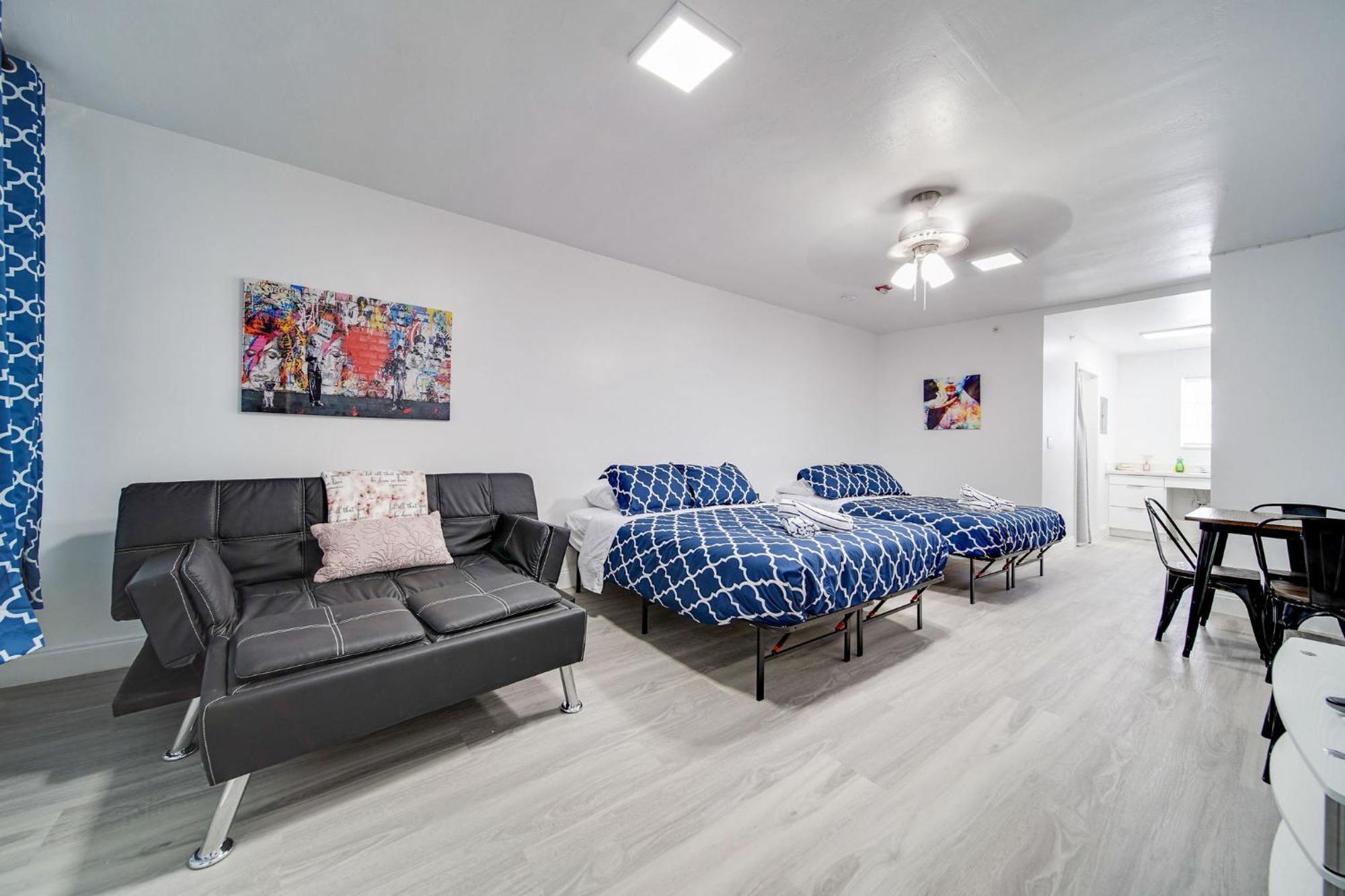 Deco Beachside Apt, W/2 Queen Beds, Washer/Dryer Miami Beach Kültér fotó