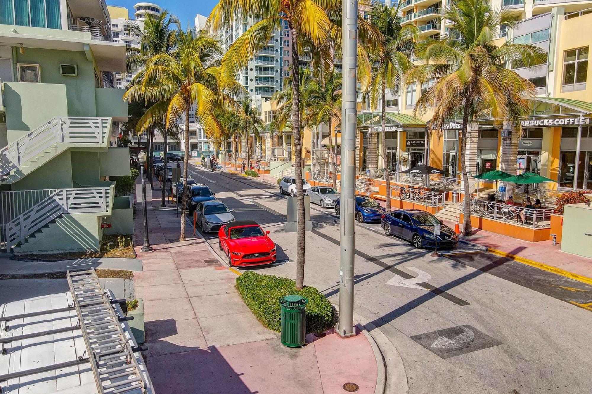 Deco Beachside Apt, W/2 Queen Beds, Washer/Dryer Miami Beach Kültér fotó
